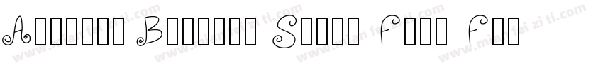 Airfool Balloon Style Free Font字体转换